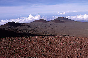 Cinder Cones On Mauna Kea